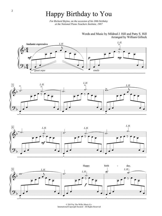 Happy Birthday to You Mid-Intermediate Level 生日快樂歌 | 小雅音樂 Hsiaoya Music