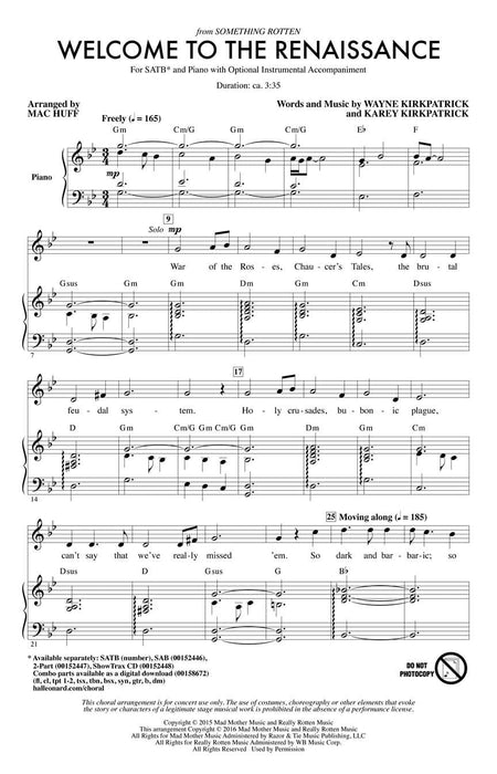 Welcome to the Renaissance from Something Rotten | 小雅音樂 Hsiaoya Music