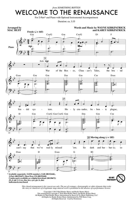 Welcome to the Renaissance from Something Rotten | 小雅音樂 Hsiaoya Music