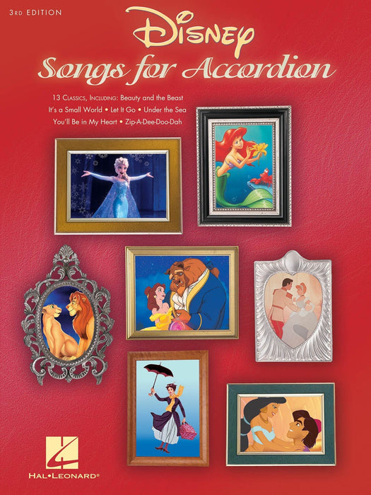 Disney Songs for Accordion - 3rd Edition | 小雅音樂 Hsiaoya Music