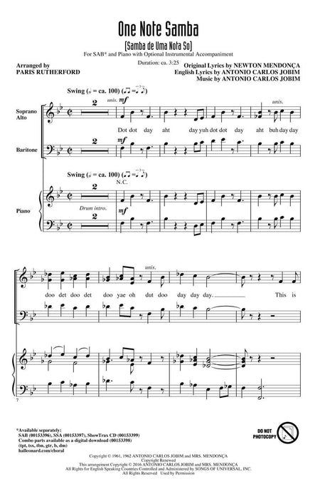 One Note Samba (Samba de uma nota só) 音符 | 小雅音樂 Hsiaoya Music