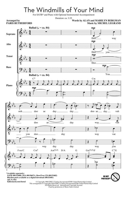 The Windmills of Your Mind | 小雅音樂 Hsiaoya Music