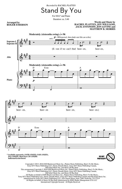 Stand By You | 小雅音樂 Hsiaoya Music