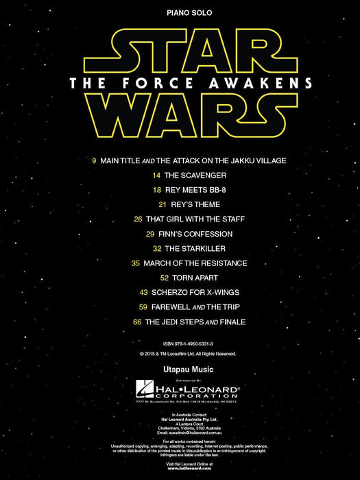 Star Wars: The Force Awakens | 小雅音樂 Hsiaoya Music