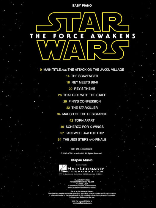 Star Wars: Episode VII - The Force Awakens | 小雅音樂 Hsiaoya Music