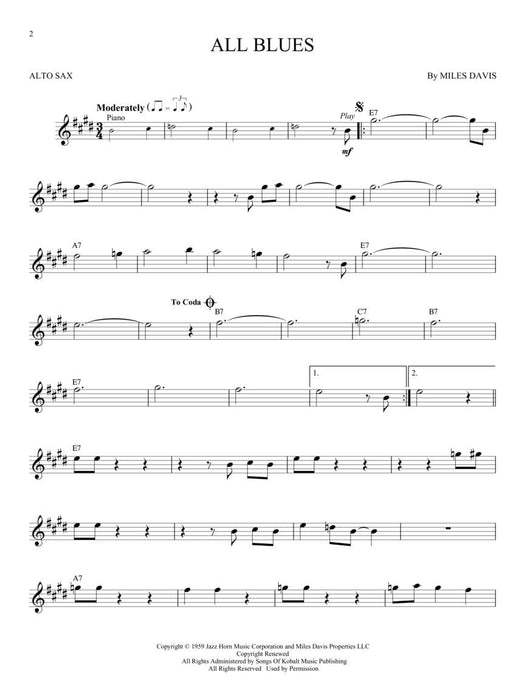 Jazz Blues Favorites Alto Sax 藍調 中音薩氏管 | 小雅音樂 Hsiaoya Music