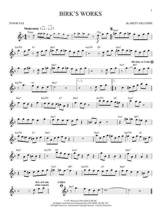 Jazz Blues Favorites Tenor Sax 藍調 | 小雅音樂 Hsiaoya Music