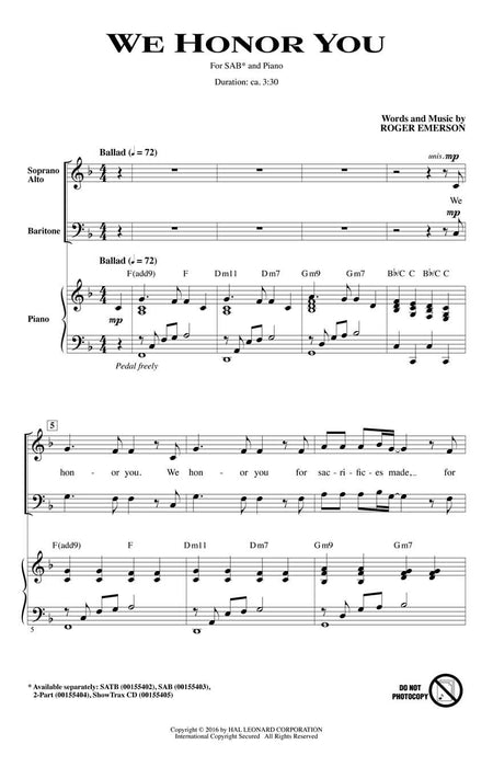 We Honor You | 小雅音樂 Hsiaoya Music