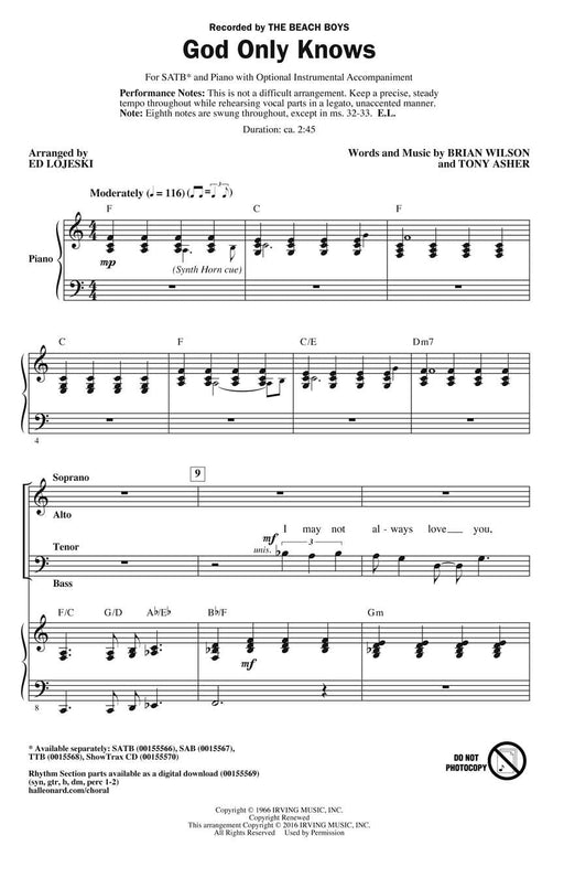 God Only Knows | 小雅音樂 Hsiaoya Music