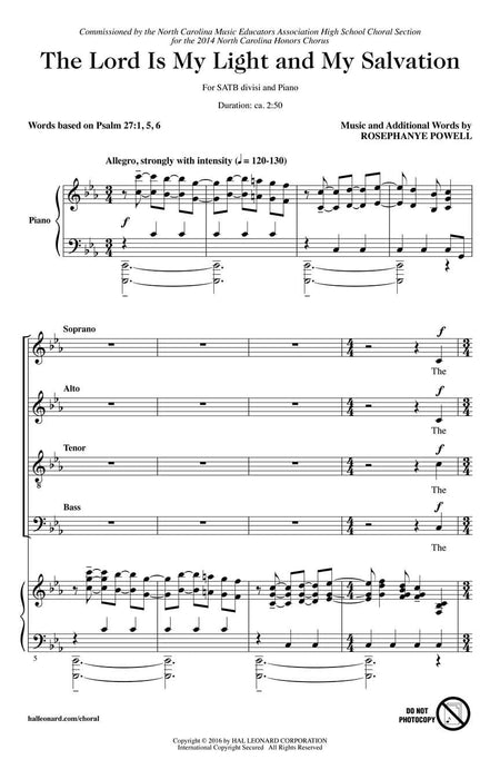 The Lord Is My Light and My Salvation | 小雅音樂 Hsiaoya Music