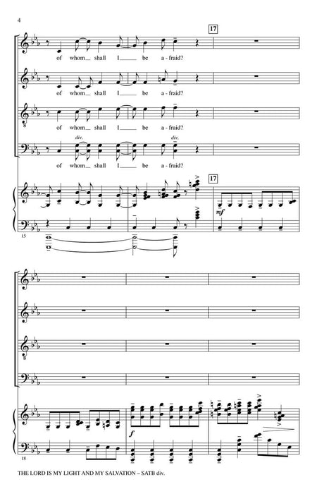 The Lord Is My Light and My Salvation | 小雅音樂 Hsiaoya Music