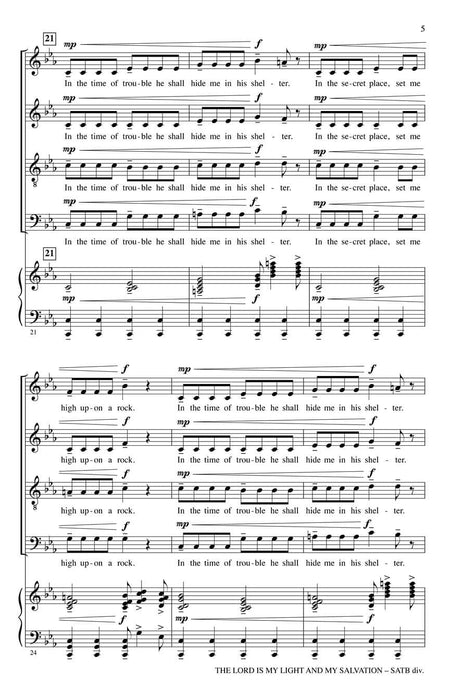 The Lord Is My Light and My Salvation | 小雅音樂 Hsiaoya Music