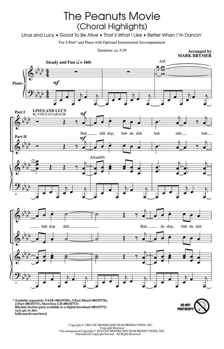 The Peanuts Movie Choral Highlights 合唱 | 小雅音樂 Hsiaoya Music