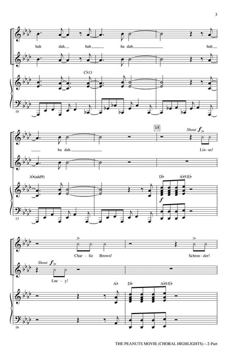 The Peanuts Movie Choral Highlights 合唱 | 小雅音樂 Hsiaoya Music