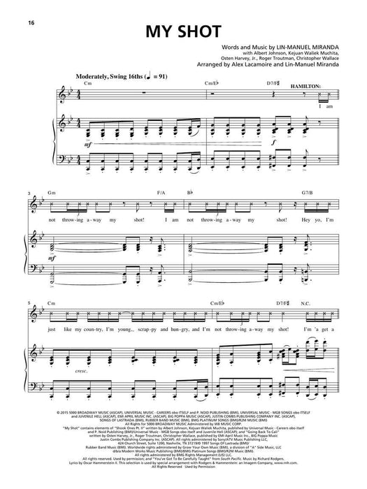 Hamilton Vocal Selections | 小雅音樂 Hsiaoya Music