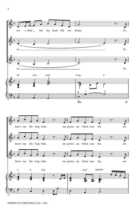 Grown-Up Christmas List Discovery Level 2 | 小雅音樂 Hsiaoya Music