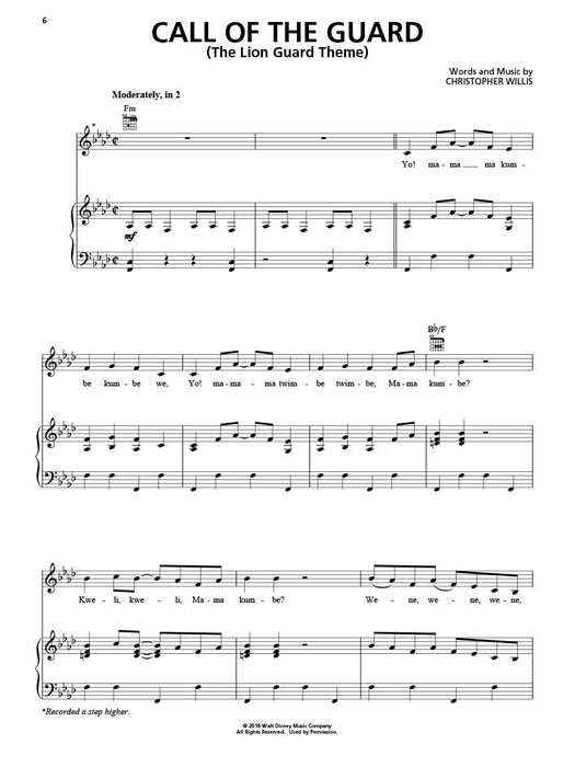 The Lion Guard Music from the Disney Junior Series Soundtrack | 小雅音樂 Hsiaoya Music