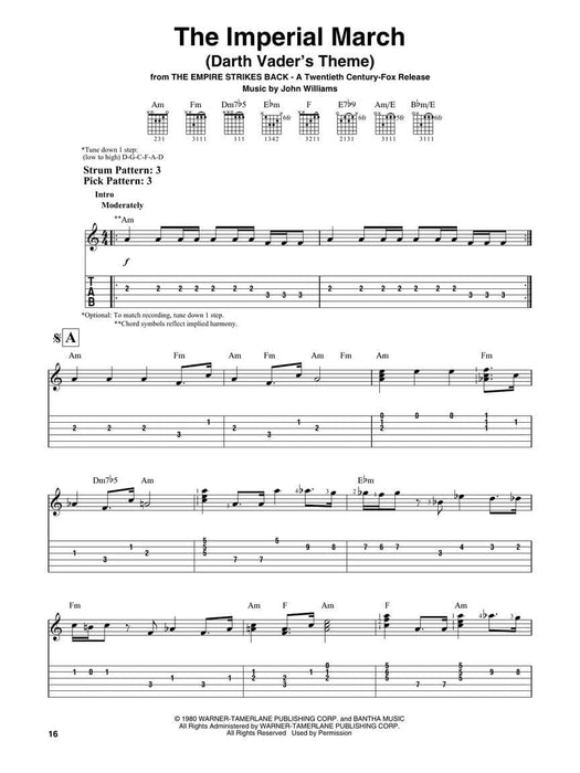 Star Wars Easy Guitar with Notes & Tab 吉他 | 小雅音樂 Hsiaoya Music