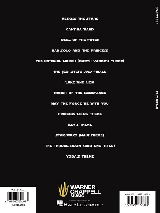 Star Wars Easy Guitar with Notes & Tab 吉他 | 小雅音樂 Hsiaoya Music