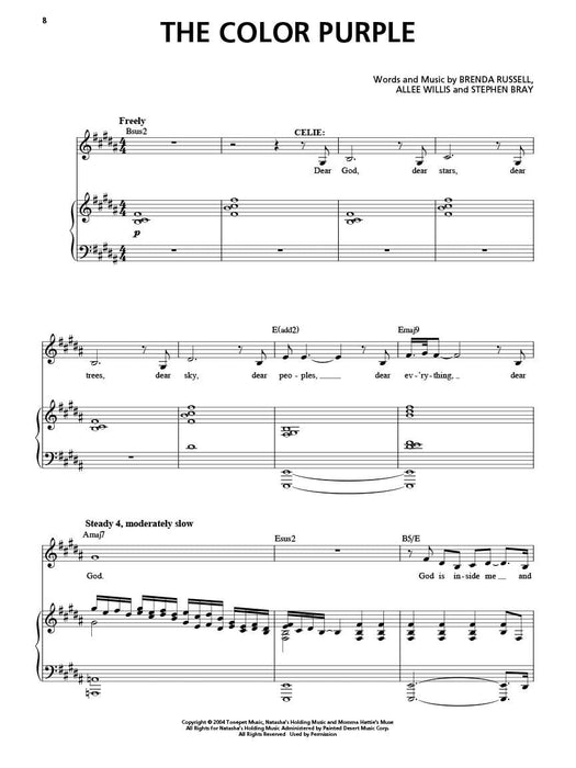 The Color Purple: The Musical Vocal Selections | 小雅音樂 Hsiaoya Music