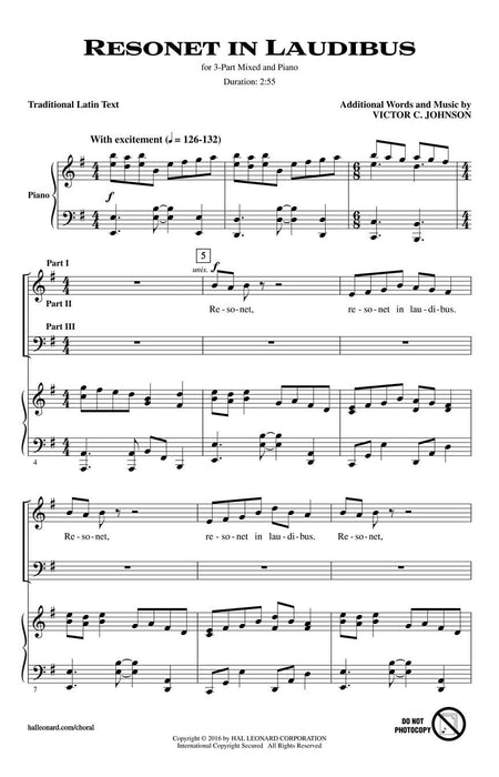 Resonet in Laudibus | 小雅音樂 Hsiaoya Music