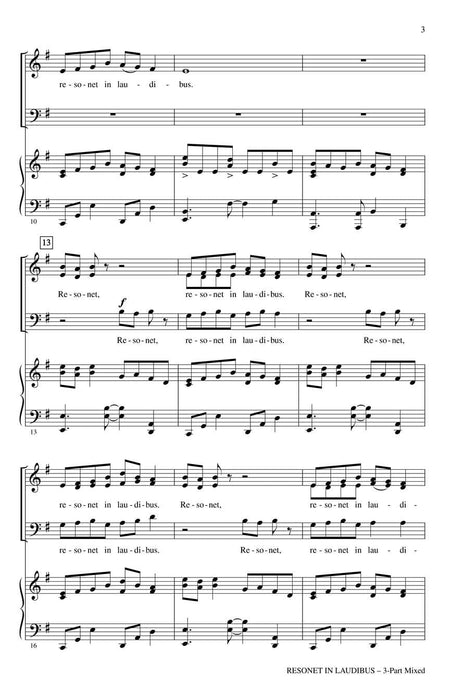 Resonet in Laudibus | 小雅音樂 Hsiaoya Music