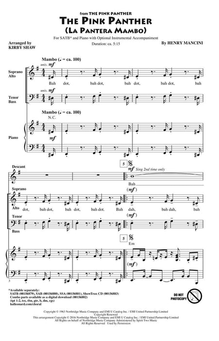 The Pink Panther La Pantera Mambo 曼波 | 小雅音樂 Hsiaoya Music