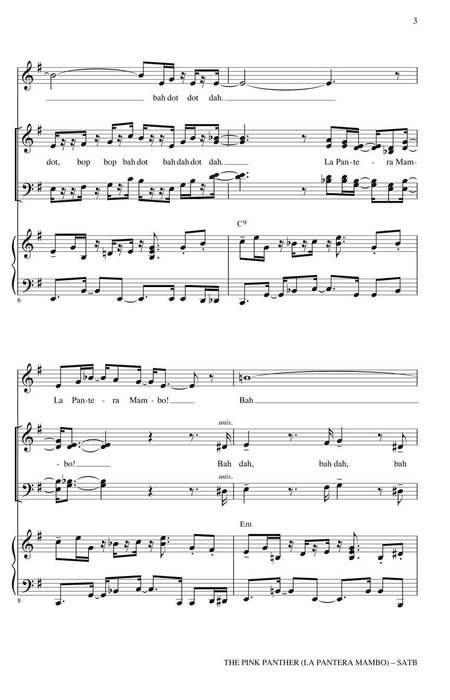 The Pink Panther La Pantera Mambo 曼波 | 小雅音樂 Hsiaoya Music