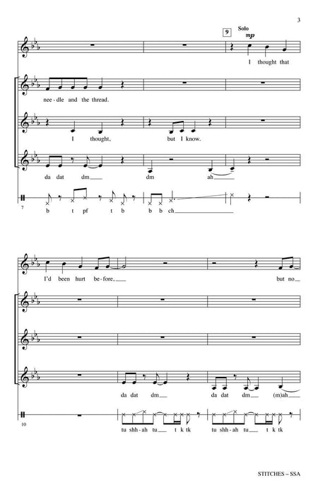 Stitches | 小雅音樂 Hsiaoya Music