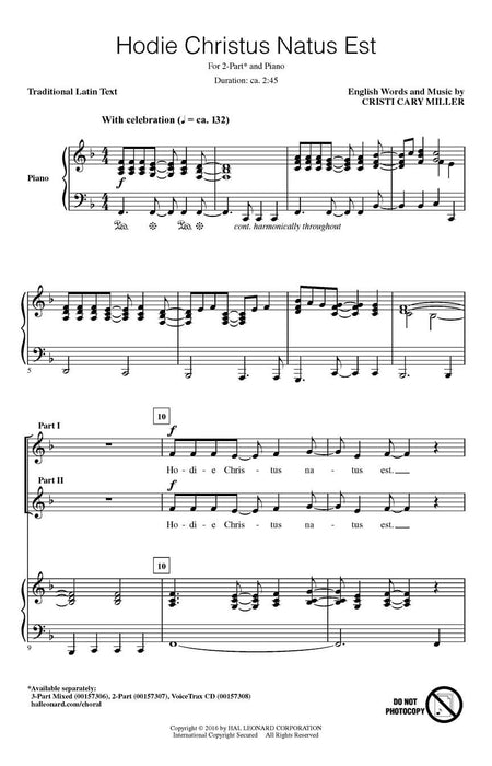 Hodie Christus Natus Est Discovery Level 2 耶穌基督 | 小雅音樂 Hsiaoya Music