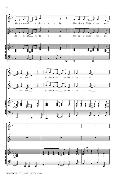 Hodie Christus Natus Est Discovery Level 2 耶穌基督 | 小雅音樂 Hsiaoya Music