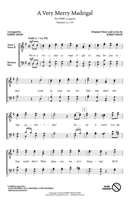 A Very Merry Madrigal 牧歌 | 小雅音樂 Hsiaoya Music