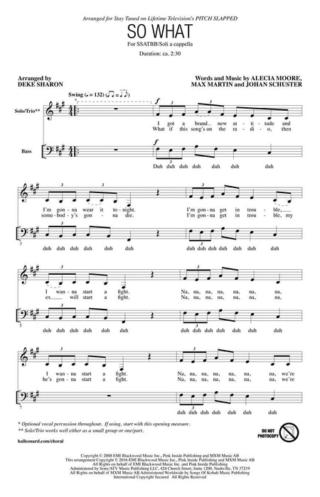 So What from Pitch Slapped | 小雅音樂 Hsiaoya Music