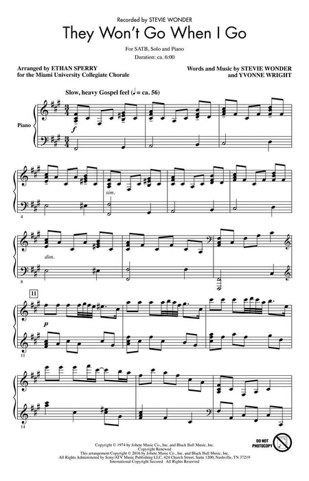 They Won't Go When I Go Selected and Recommended by Jo-Michael Scheibe | 小雅音樂 Hsiaoya Music