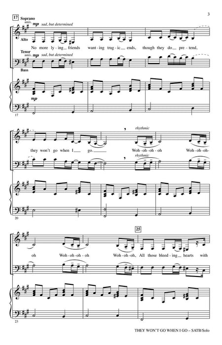 They Won't Go When I Go Selected and Recommended by Jo-Michael Scheibe | 小雅音樂 Hsiaoya Music