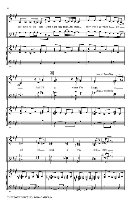 They Won't Go When I Go Selected and Recommended by Jo-Michael Scheibe | 小雅音樂 Hsiaoya Music