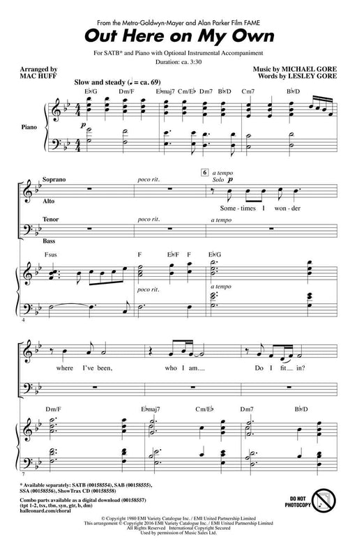 Out Here on My Own | 小雅音樂 Hsiaoya Music