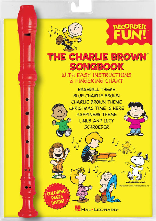 The Charlie Brown(TM) Songbook - Recorder Fun! Book/Recorder Pack | 小雅音樂 Hsiaoya Music