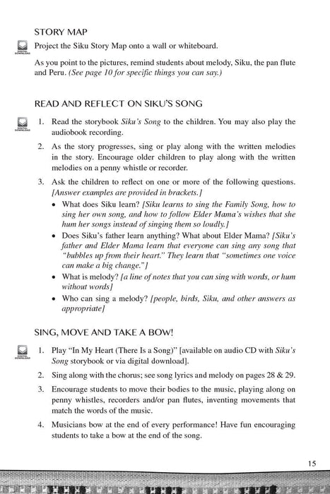 Siku's Song: Teaching Guide Activities for Pre-K through 2nd Grade | 小雅音樂 Hsiaoya Music