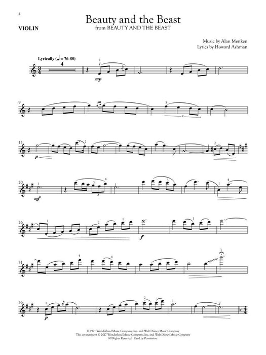 Disney Songs for Solo Violin & Piano 獨奏 小提琴 鋼琴 | 小雅音樂 Hsiaoya Music