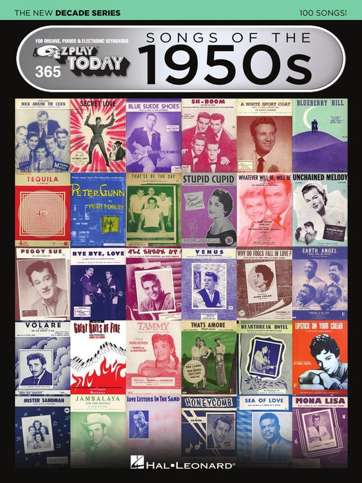 Songs of the 1950s - The New Decade Series E-Z Play® Today Volume 365 | 小雅音樂 Hsiaoya Music