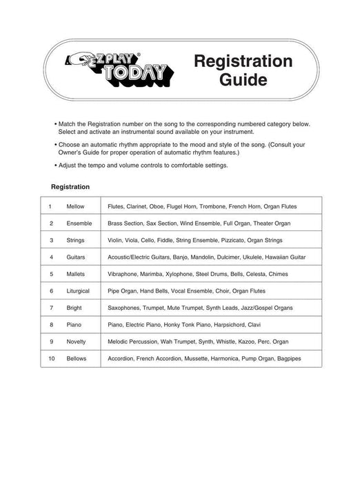 Songs of the 1950s - The New Decade Series E-Z Play® Today Volume 365 | 小雅音樂 Hsiaoya Music