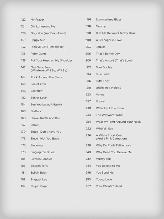 Songs of the 1950s - The New Decade Series E-Z Play® Today Volume 365 | 小雅音樂 Hsiaoya Music