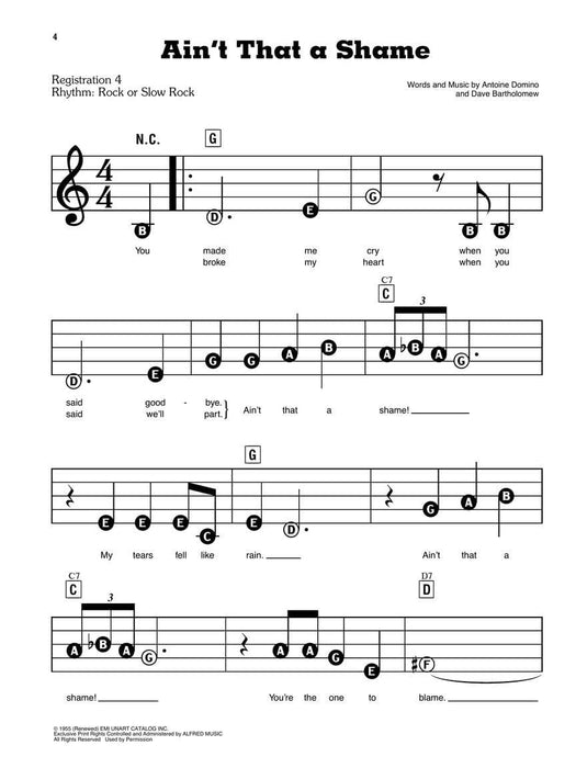 Songs of the 1950s - The New Decade Series E-Z Play® Today Volume 365 | 小雅音樂 Hsiaoya Music