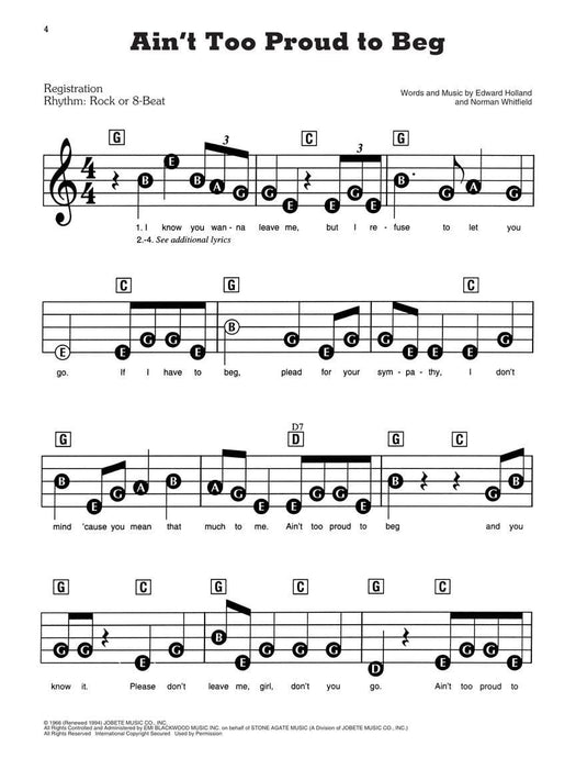 Songs of the 1960s - The New Decade Series E-Z Play® Today Volume 366 | 小雅音樂 Hsiaoya Music