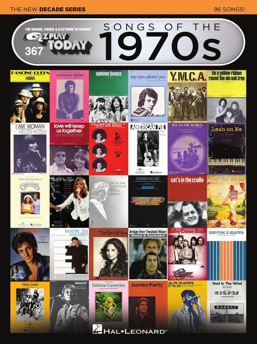 Songs of the 1970s - The New Decade Series E-Z Play® Today Volume 367 | 小雅音樂 Hsiaoya Music
