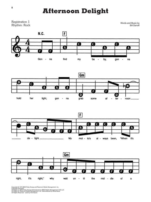 Songs of the 1970s - The New Decade Series E-Z Play® Today Volume 367 | 小雅音樂 Hsiaoya Music