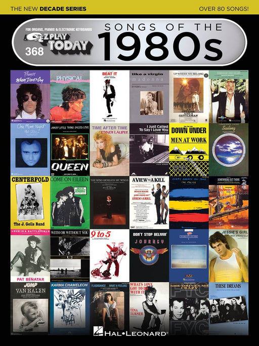 Songs of the 1980s - The New Decade Series E-Z Play® Today Volume 368 | 小雅音樂 Hsiaoya Music