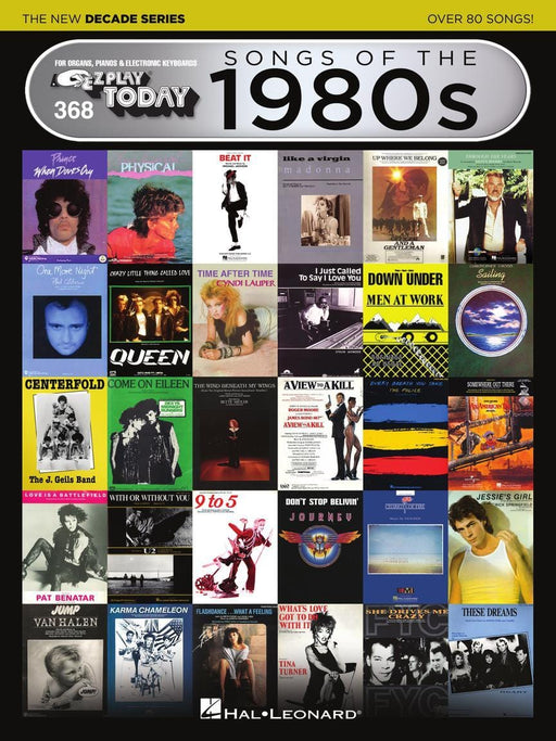 Songs of the 1980s - The New Decade Series E-Z Play® Today Volume 368 | 小雅音樂 Hsiaoya Music