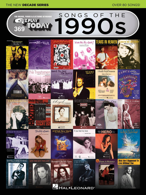 Songs of the 1990s - The New Decade Series E-Z Play® Today Volume 369 | 小雅音樂 Hsiaoya Music